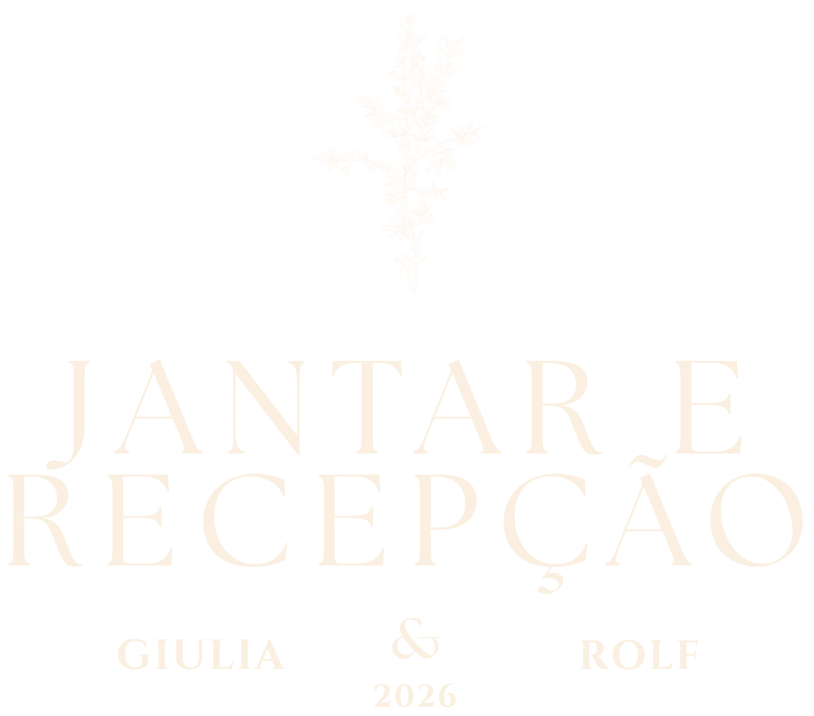 Jantar e Recepção